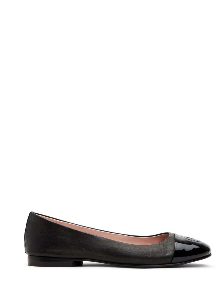 Taryn Rose Adrianna Black Ballet Flats